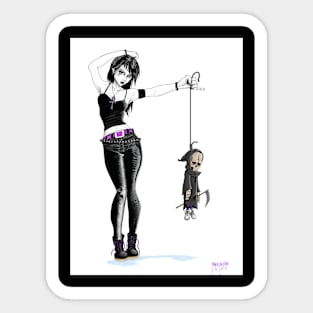 Death from Sandman comics Sticker